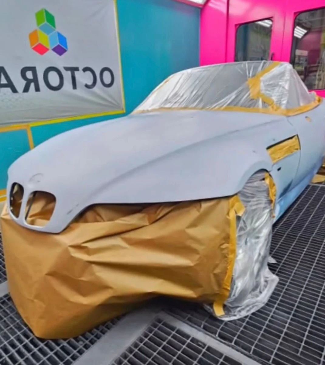 BMW gris Antes