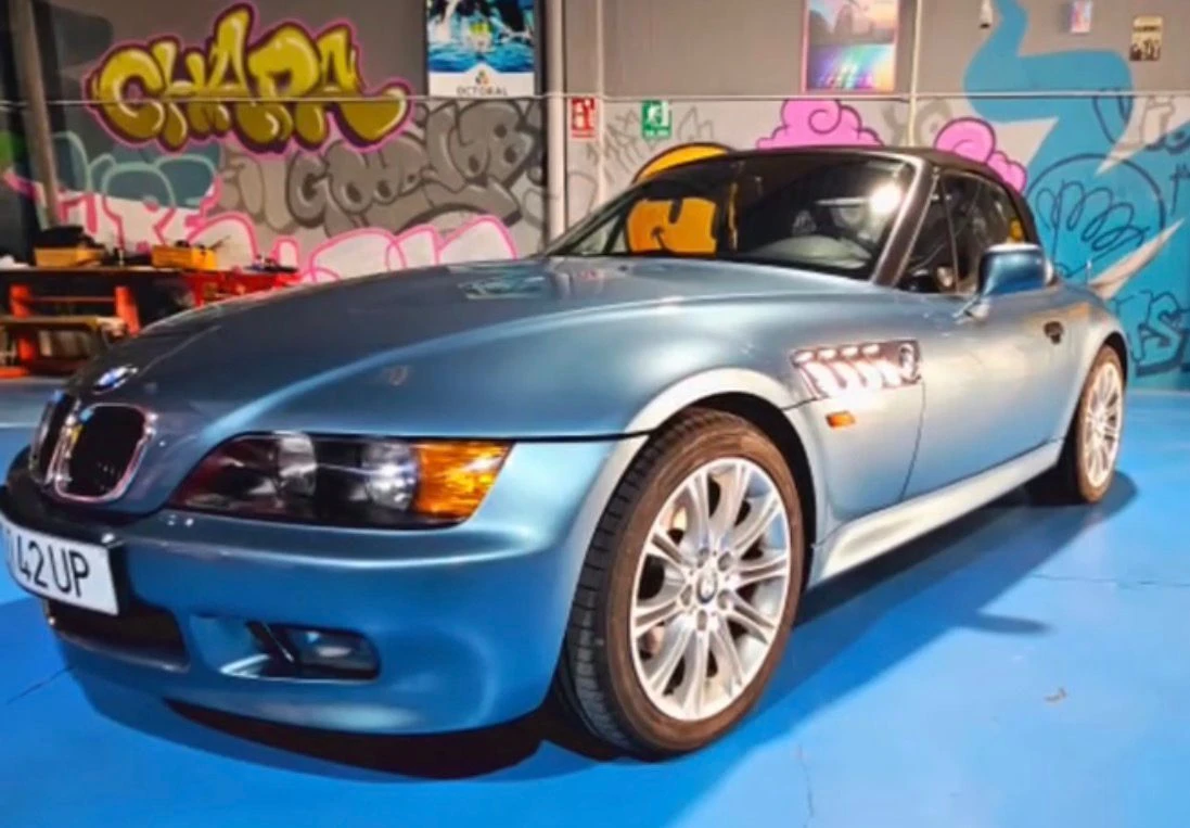 BMW gris Despues